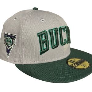 Milwaukee Bucks City Connect NEW ERA 59 FIFTY Fitted Cap - Size 7 1/2